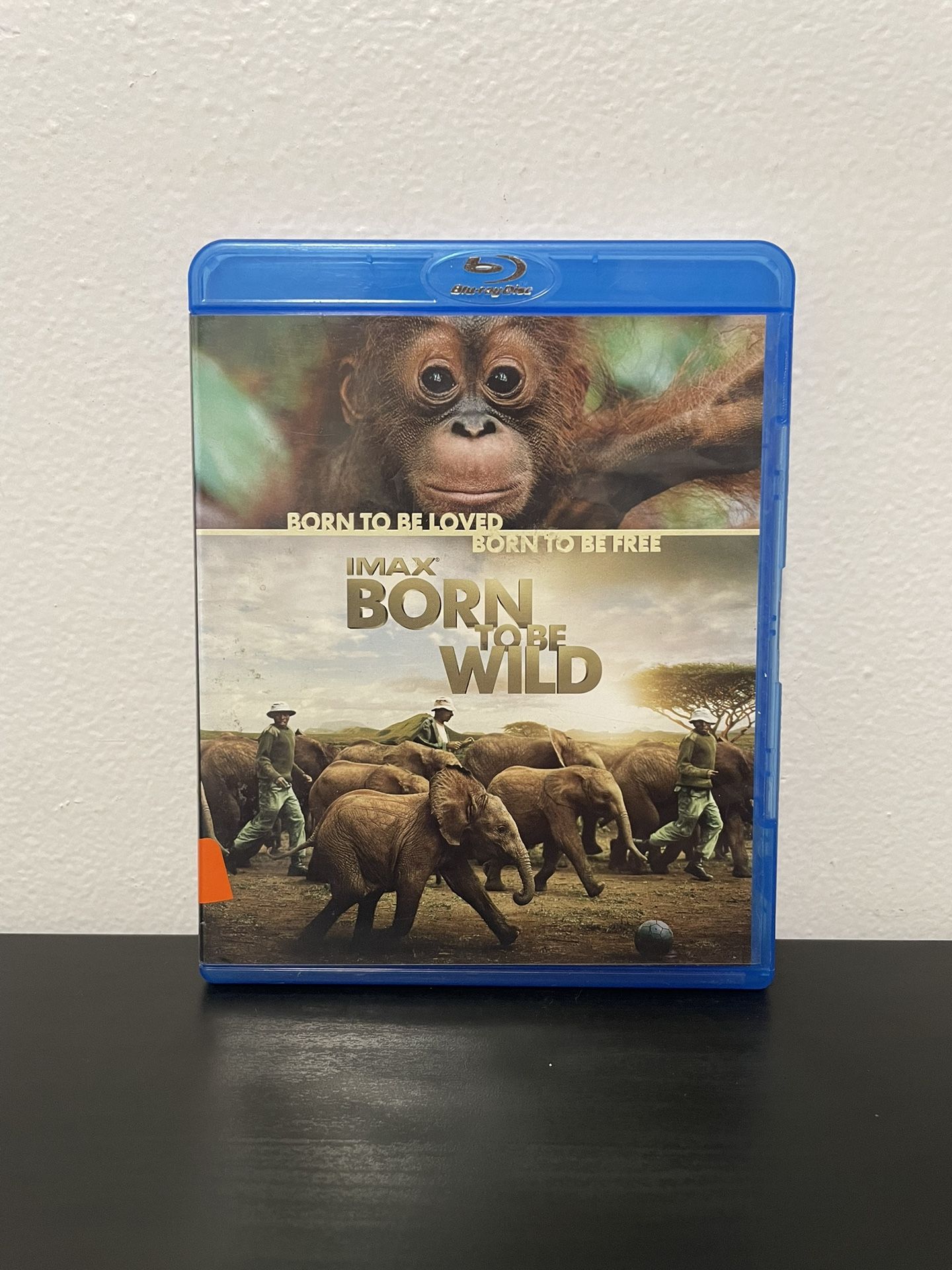 IMAX Born To Be Wild Blu-Ray Documentary Movie Nature Borneo Morgan Freeman 2012