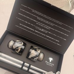 Baobab Collection Twins Marble Candlestick Set – Luxury Home Decor