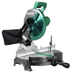 METABO MITER SAW CHOP SAW Metabo HPT 10-in Single Bevel Compound Corded Miter Saw