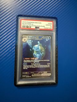 Pokemon 151 Blastoise Ex #200 - PSA 10