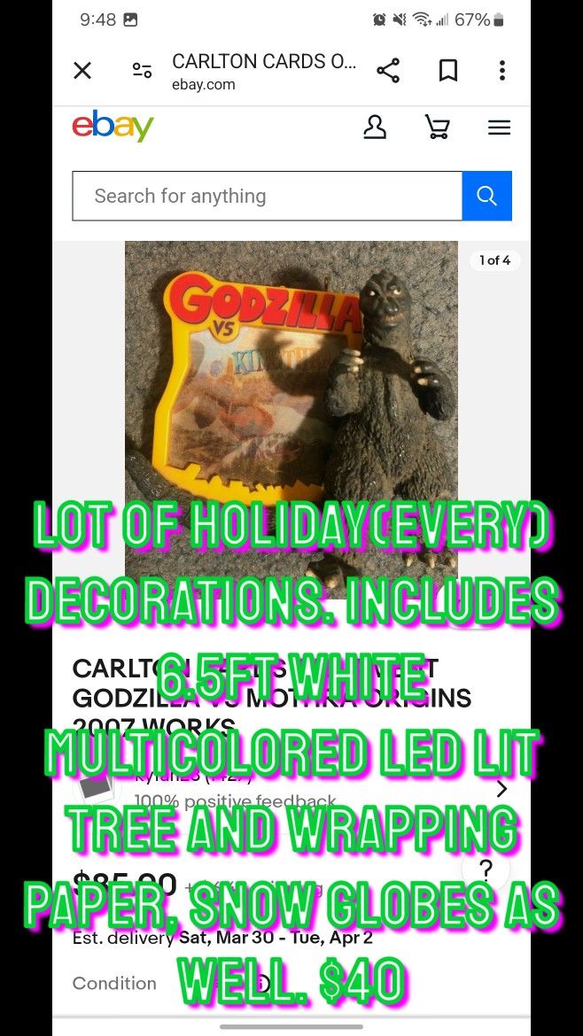 DECORATIONS LOT
