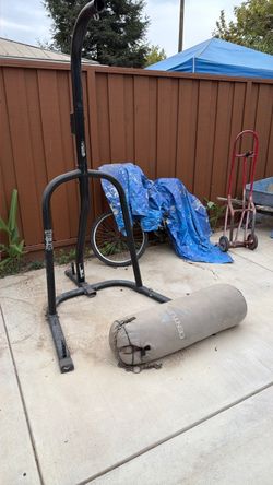 Century Heavy-Duty Punching Bag Stand + Bag