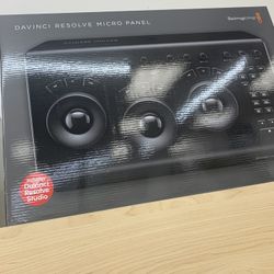 Davinci Resolve Micro Studio Panel