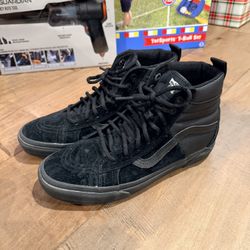Vans X North Face Sk8-Hi Black 8.5 (waterproof) 