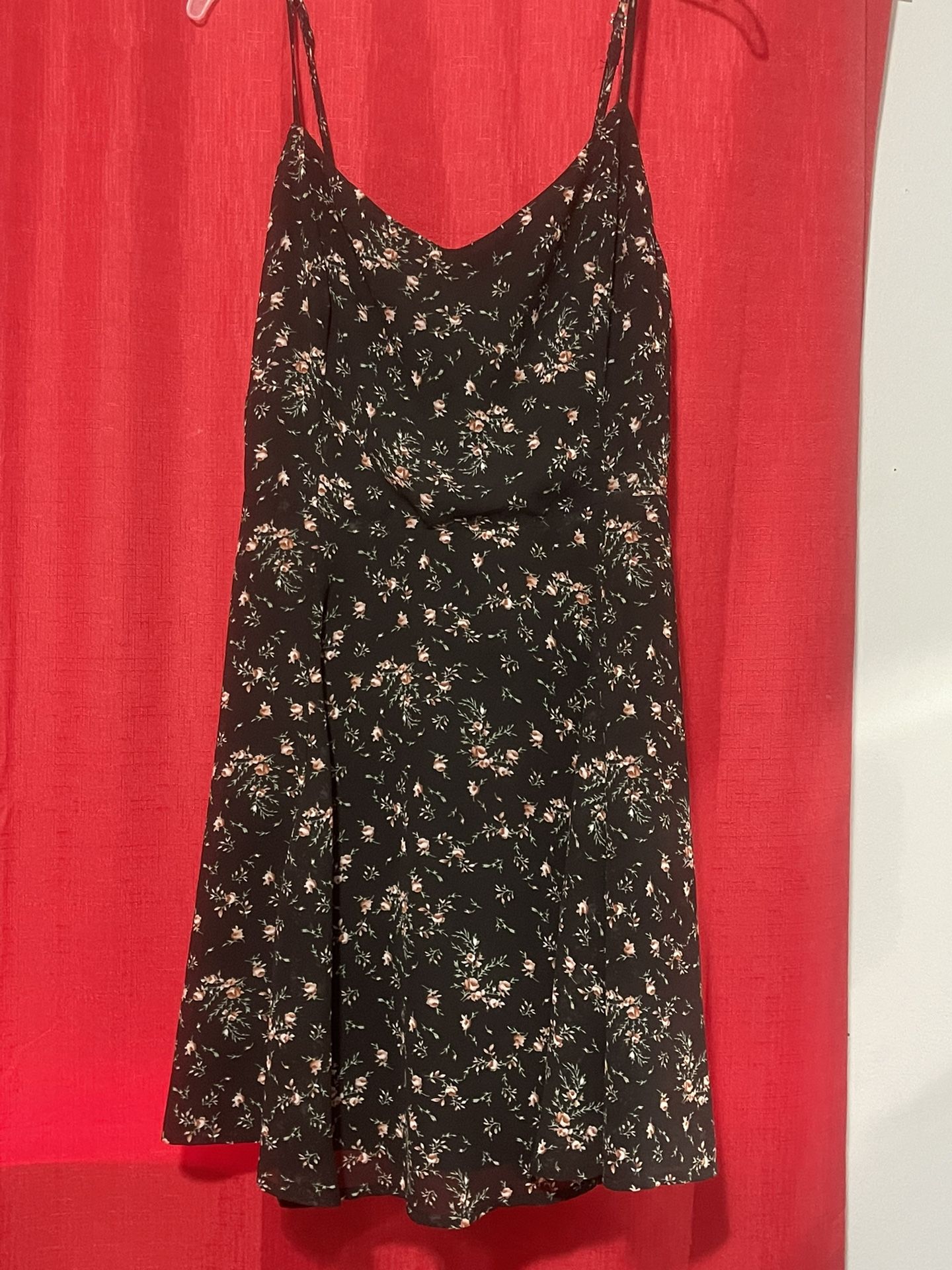 Black Floral Dress