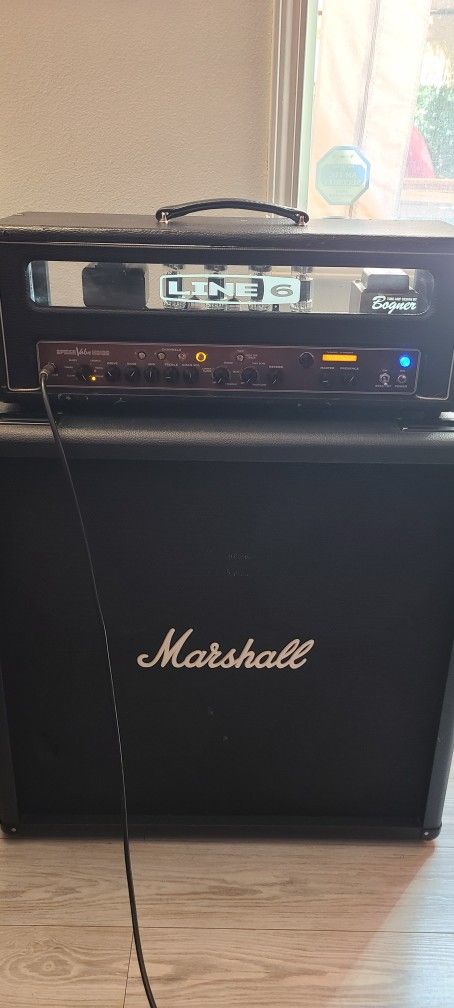 Marshall Guitar Cab With Celestion Speakers