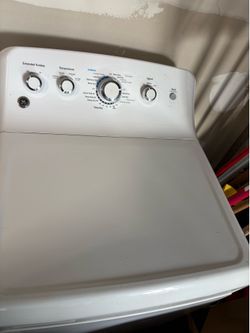 Whirlpool washer, General Electric dryer