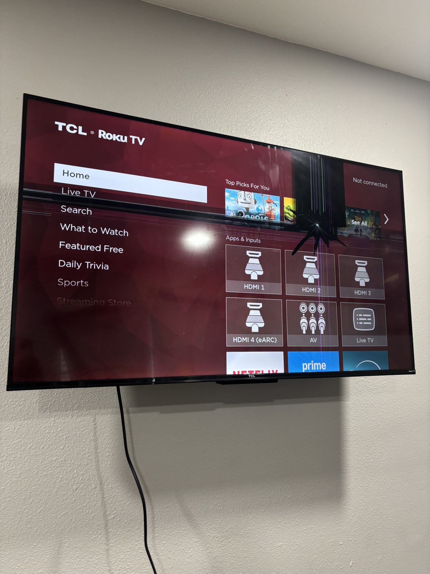 TCL 53” Roku TV
