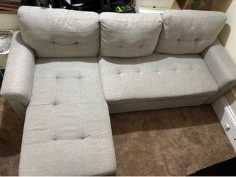 Gray Wayfair Sleeper Sectional