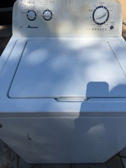 Amana Top Load Washing Machine & dryer