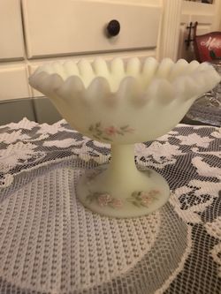 Fenton Candy Dish