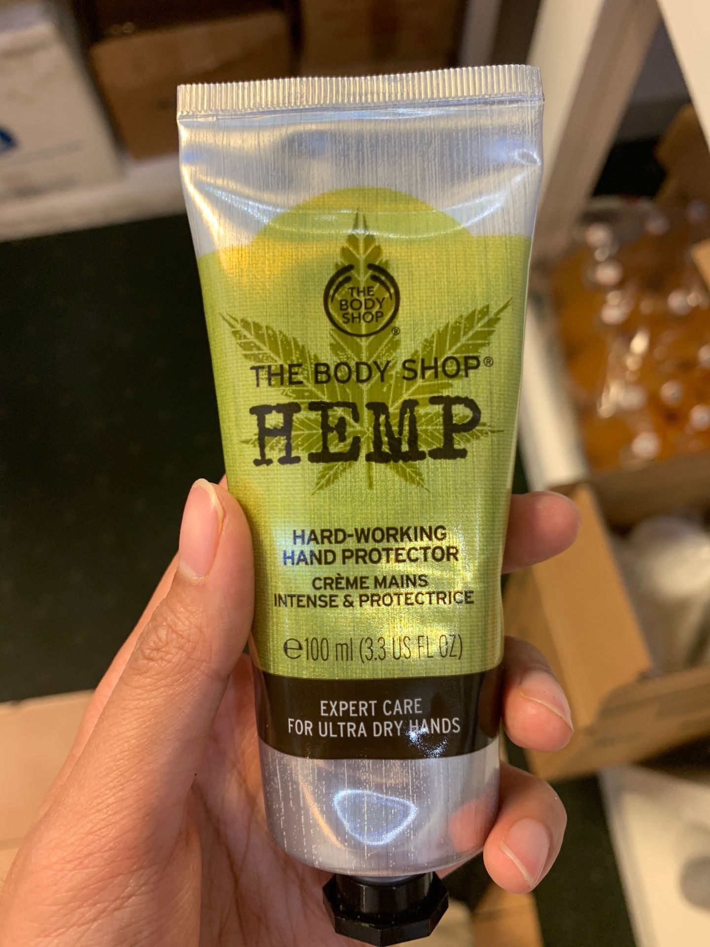 The body shop hand cream