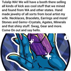 Swap Meet tulalip hiddem gems check out our booth gems and handmade jewelry