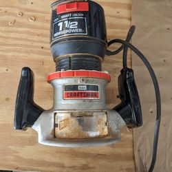 11/2 HP Craftsman Router