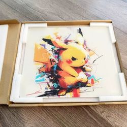 Pokemon Pikachu Glass Mouse Pad 