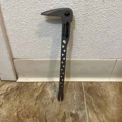 STILLETO TITANIUM CLAWBAR NAIL PULLER WITH DIMPLER