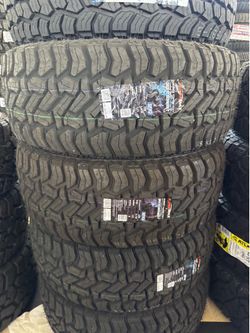 ✔️📲35x12.50R20 vendo set de llantas nueva Supermax Rt