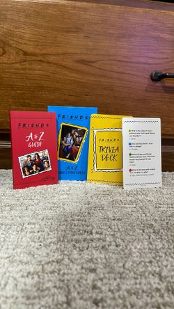 friends: A to Z guide & trivia deck