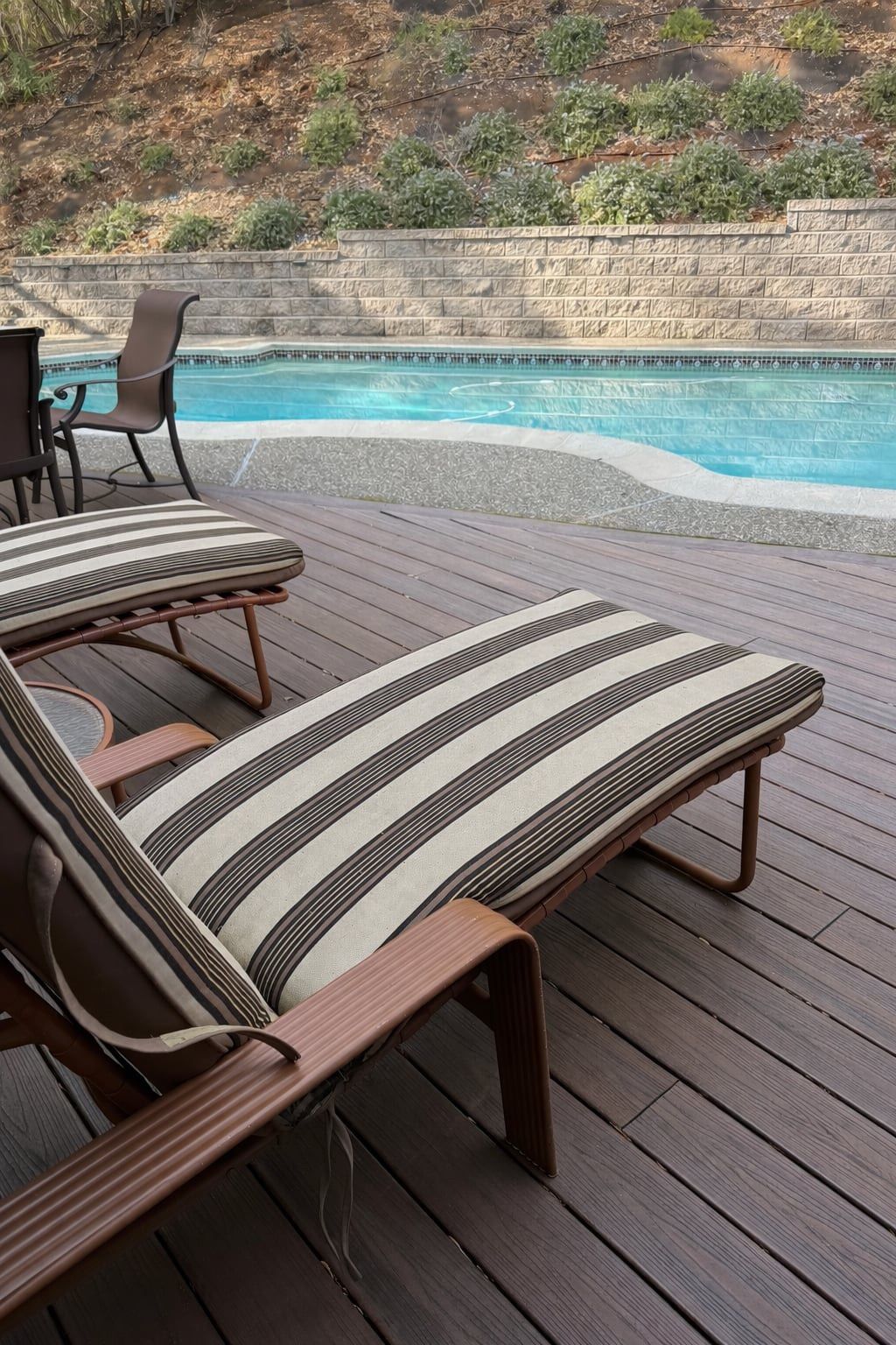 Tropitone Chaise Lounge Arm Chairs