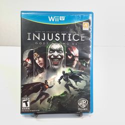 Injustice Gods Among Us on Nintendo Wii U Video Game