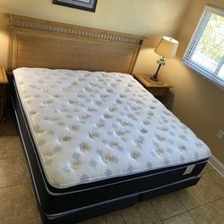 King Size Mattress 14” Inches Thick Pillow Top New From Factory  Excellent Comfort Also Available: Twin, Full And Queen Same Day Delivery 