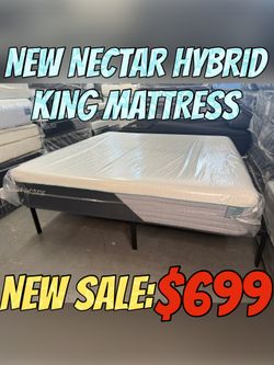 NEW NECTAR PREMIER HYBRID KING MATTRESS 