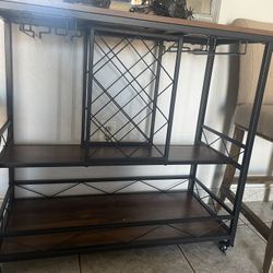 Minibar With Two Stools