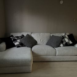 White Sectional Couch