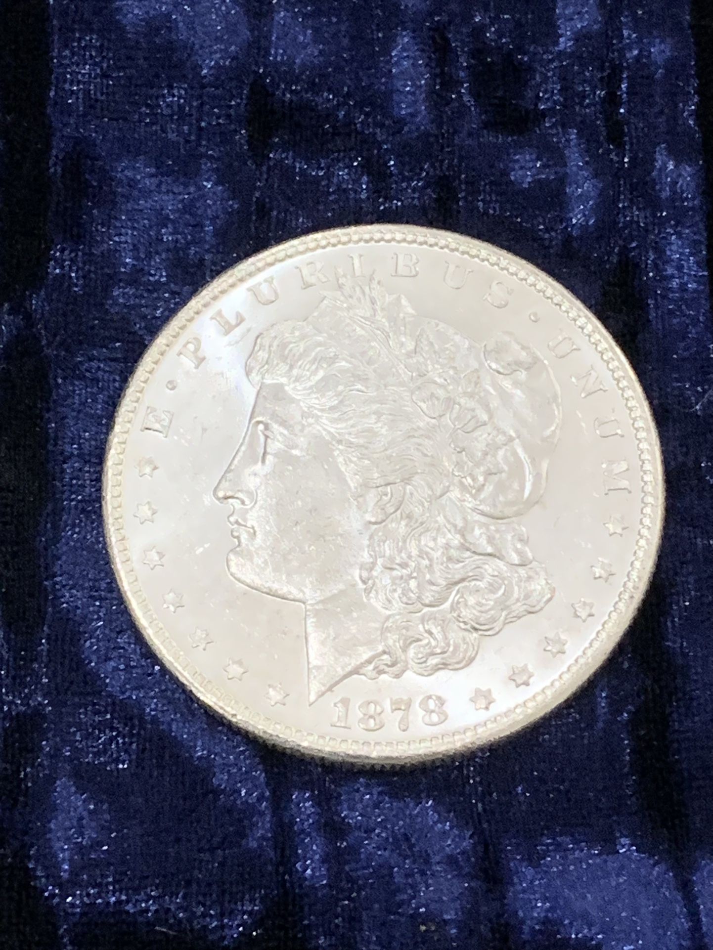 1878-S BU Morgan Silver Dollar