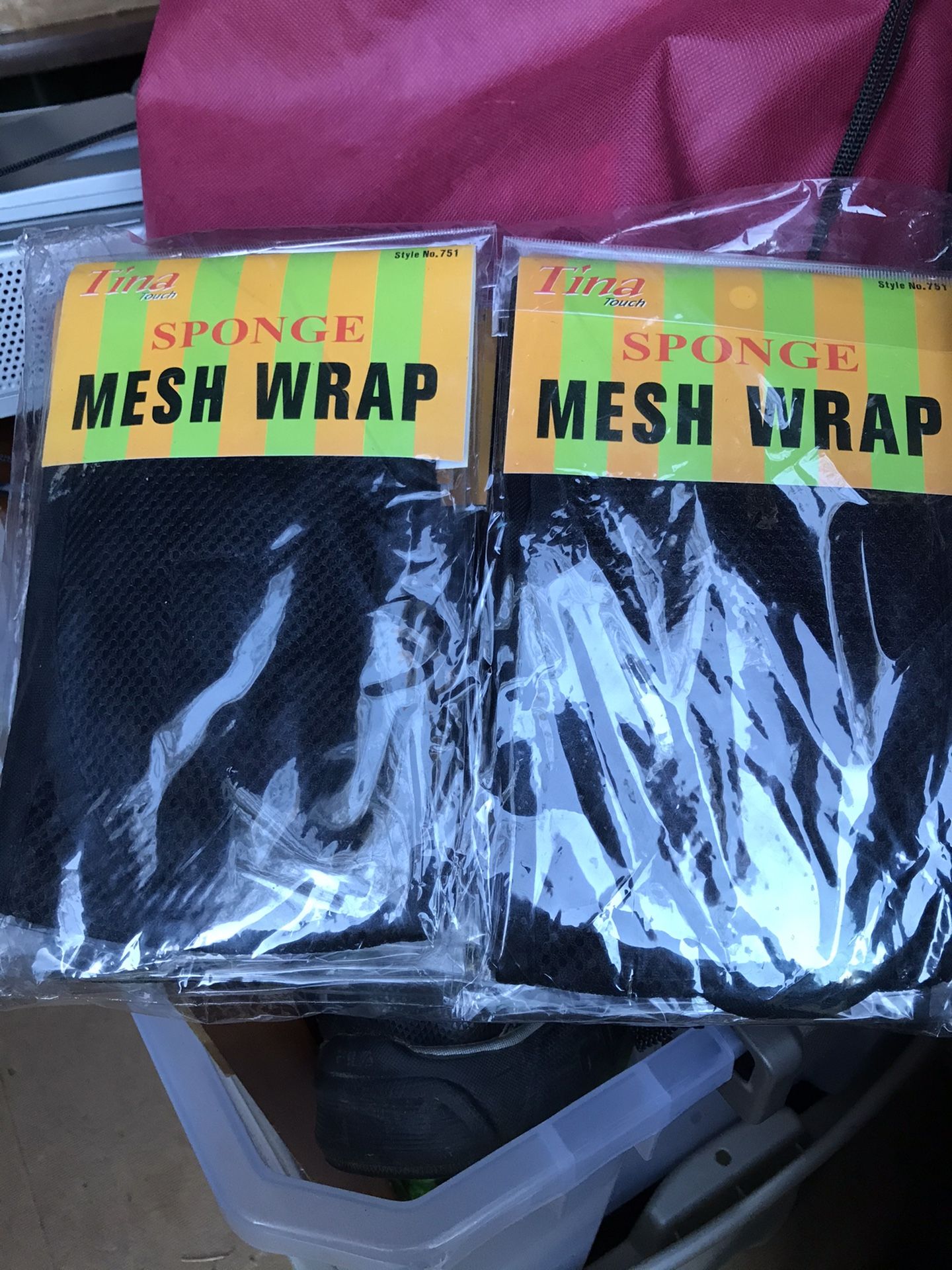 Mesh head wrap total of 16 $2 each