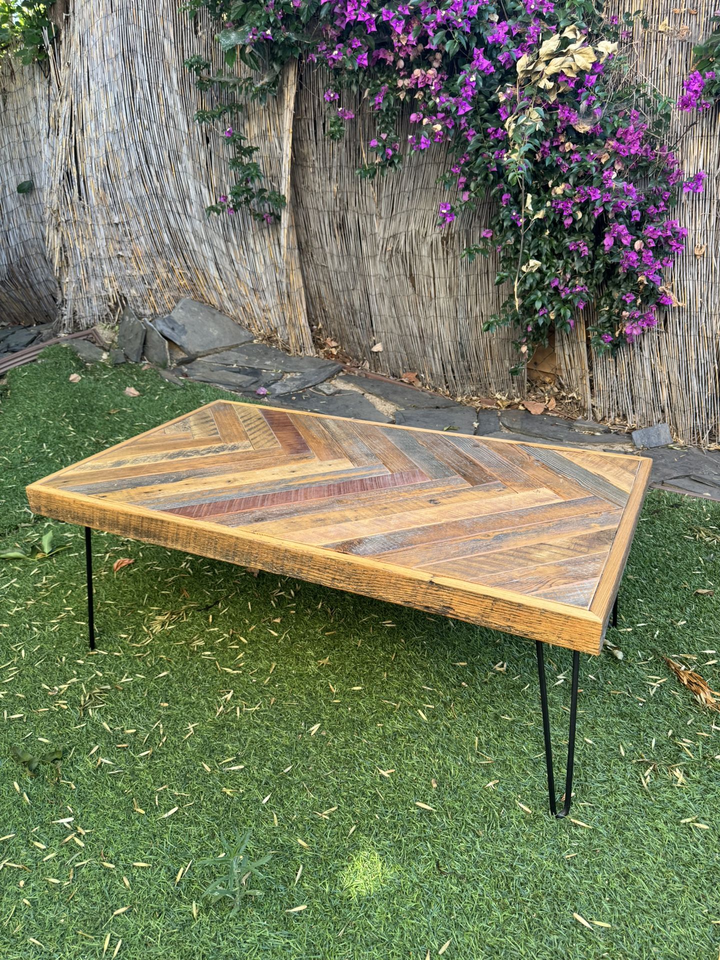 Herringbone Coffee Table