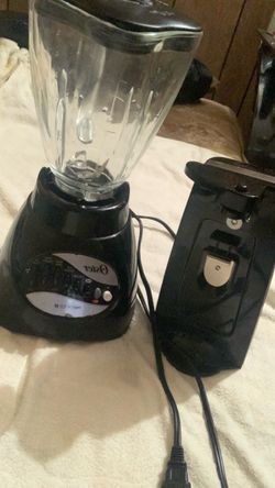 Blender & Can opener