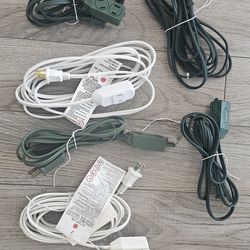 Extension Cord Lot – Holiday/Light Cords