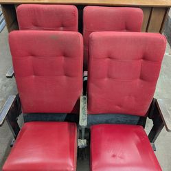 Vintage Theater Chairs