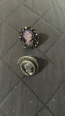 2 different Cameo Rings