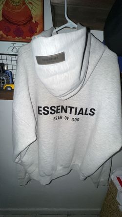 Essentials Light Oatmeal Hoodie