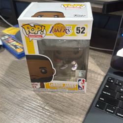 Lebron pop figure number 52