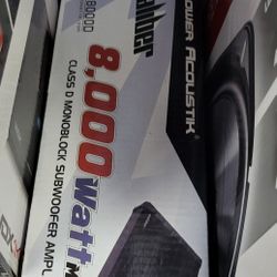 8000 Watts Mono Amplifier 