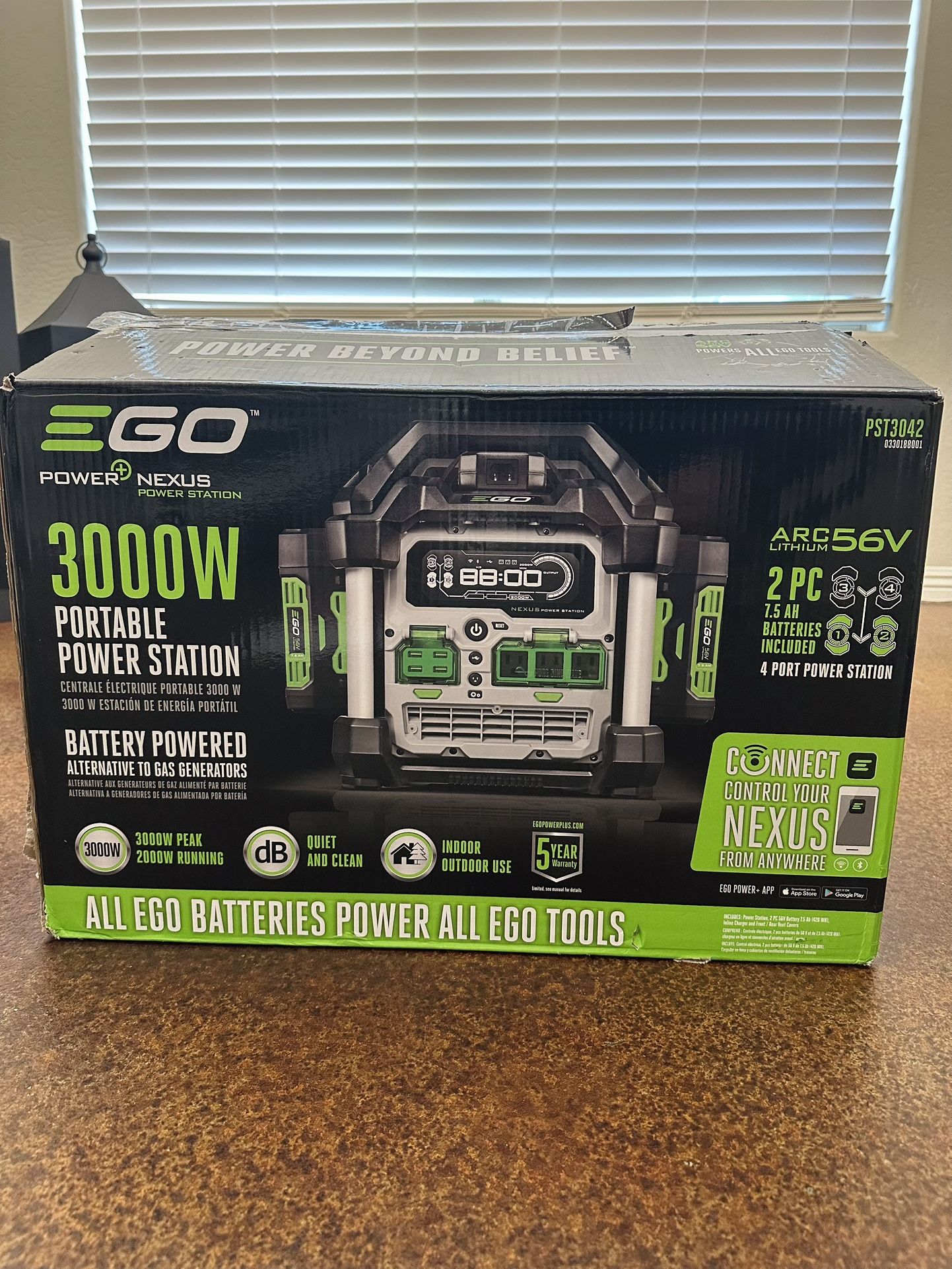 EGO PORTABLE POWER STATION KIT