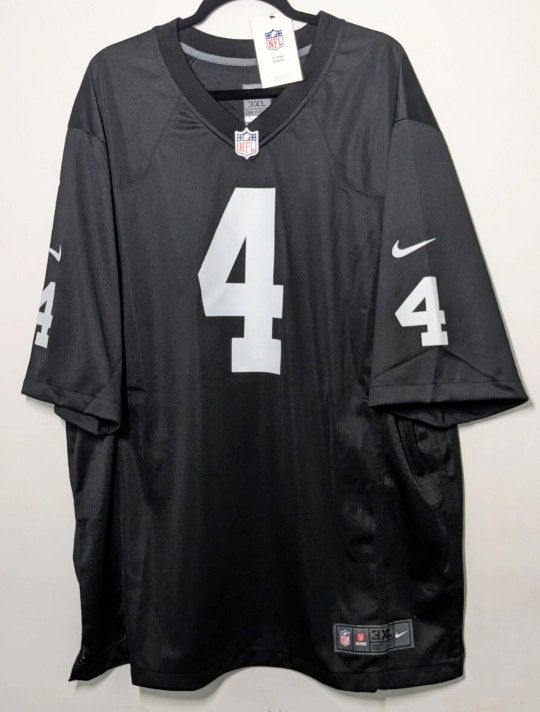 Nice New Official Nike Raiders CARR Jersey With Tags