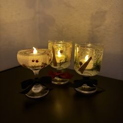 Christmas Tea-light Candle Holder