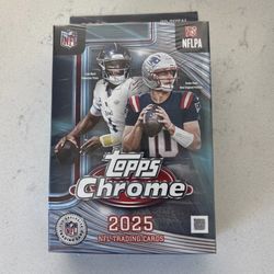 2025 topps chrome football hanger