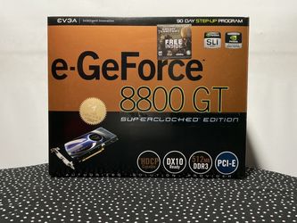 EVGA GeForce 8800 GT Superclocked Edition GPU