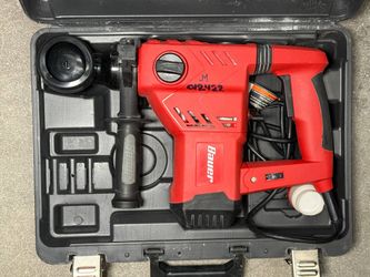 BAUER Corded Rotary Hammer with Hard Case