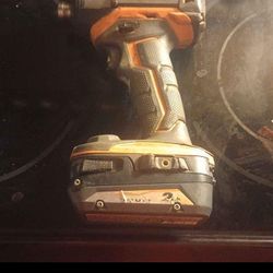 Rigid 18 Volt Cordless Impact Drill 