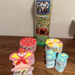 Fairy Wood Building Set and Sesame Street find it game