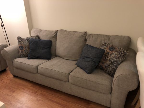 Sleeper Sofa And Loveseat Set With Pillows For In Annandale Va Offerup