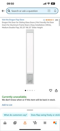 Doggy Door for Sliding Door