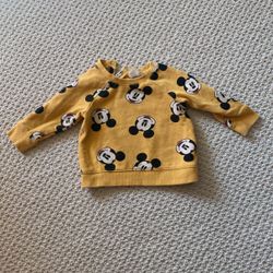 H&M Disney Baby Mickey Mouse Sweater