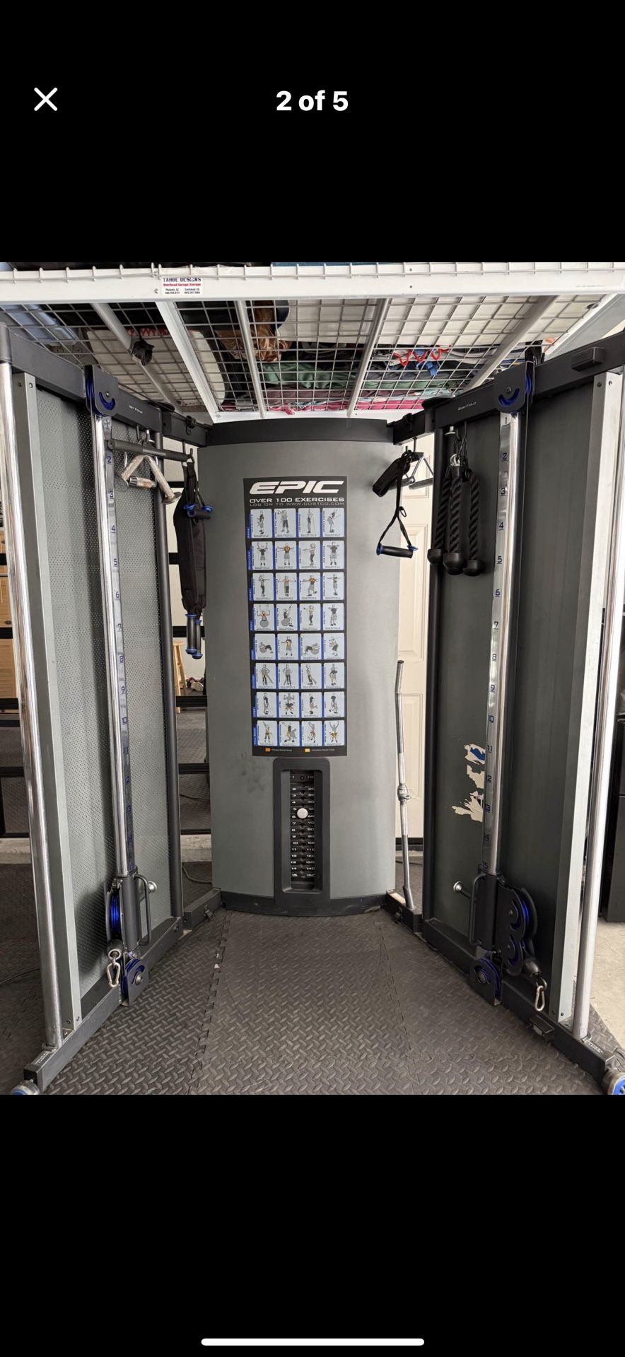 Epic Pulley System Weight Training 